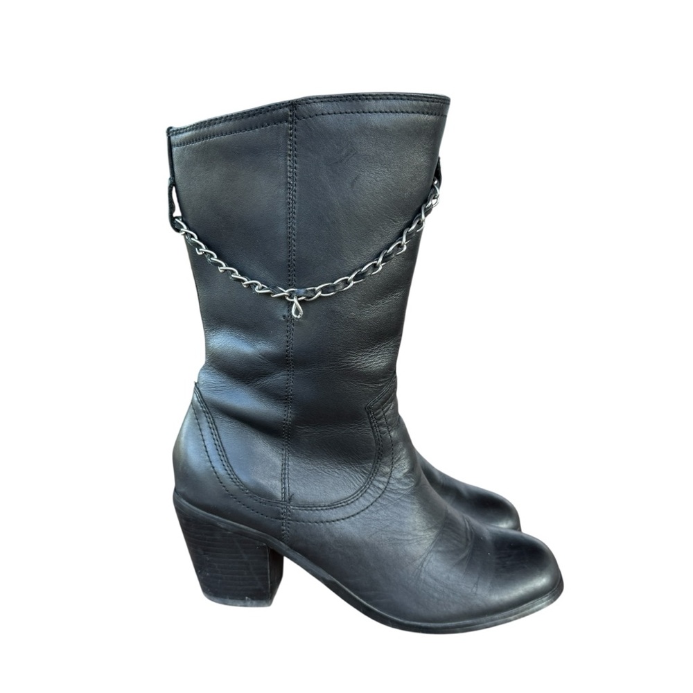 Women's Harley-Davidson‎ Black Heeled Boots